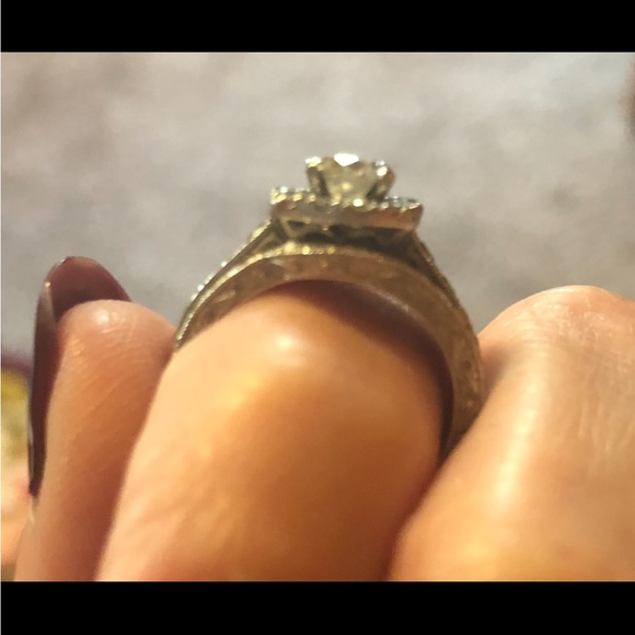 Neil Lane engagement ring, wedding band, and anniversary band. - Picture 12 of 15